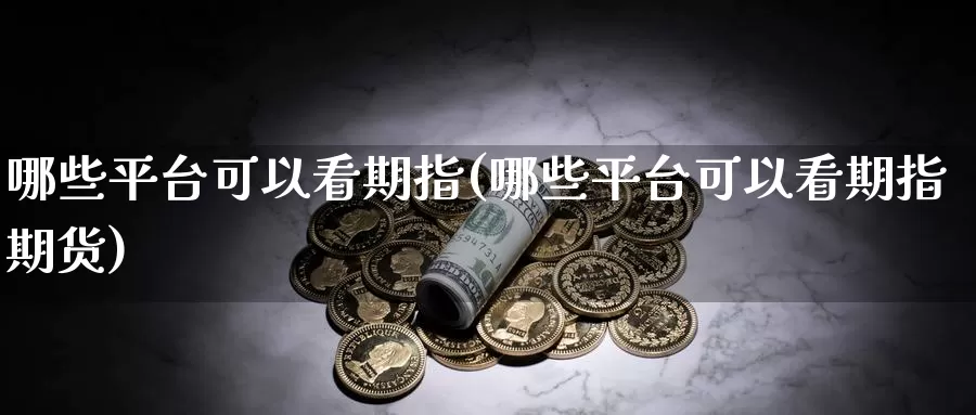 哪些平台可以看期指(哪些平台可以看期指期货)_https://www.jhhongfan.com_黄金期货_第1张