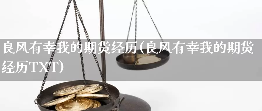 良风有幸我的期货经历(良风有幸我的期货经历TXT)_https://www.jhhongfan.com_期货入门_第1张