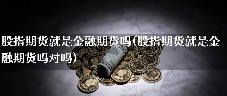 股指期货就是金融期货吗(股指期货就是金融期货吗对吗)_https://www.jhhongfan.com_纳指期货_第1张