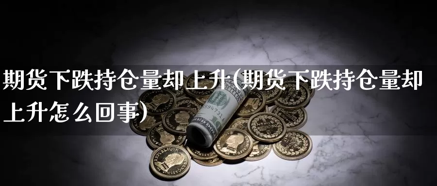 期货下跌持仓量却上升(期货下跌持仓量却上升怎么回事)_https://www.jhhongfan.com_期货理财_第1张