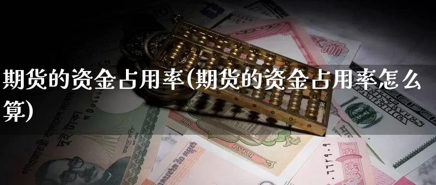 期货的资金占用率(期货的资金占用率怎么算)_https://www.jhhongfan.com_期货理财_第1张