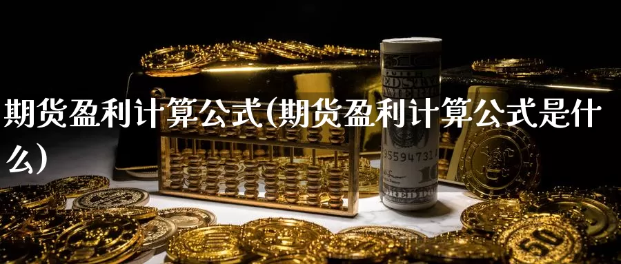 期货盈利计算公式(期货盈利计算公式是什么)_https://www.jhhongfan.com_黄金期货_第1张