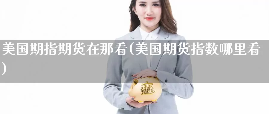 美国期指期货在那看(美国期货指数哪里看)_https://www.jhhongfan.com_期货入门_第1张